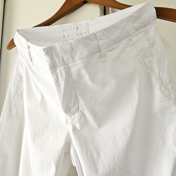Frank & Eileen WICKLOW The ITALIAN PERFORMANCE TWILL Chino Color White S… - Picture 5 of 16